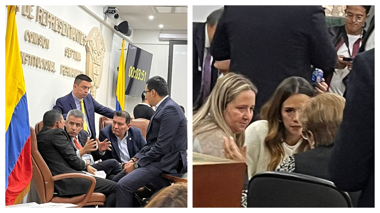 Los ministros conversaron con los congresistas liberales de la Comisión Séptima de Cámara.