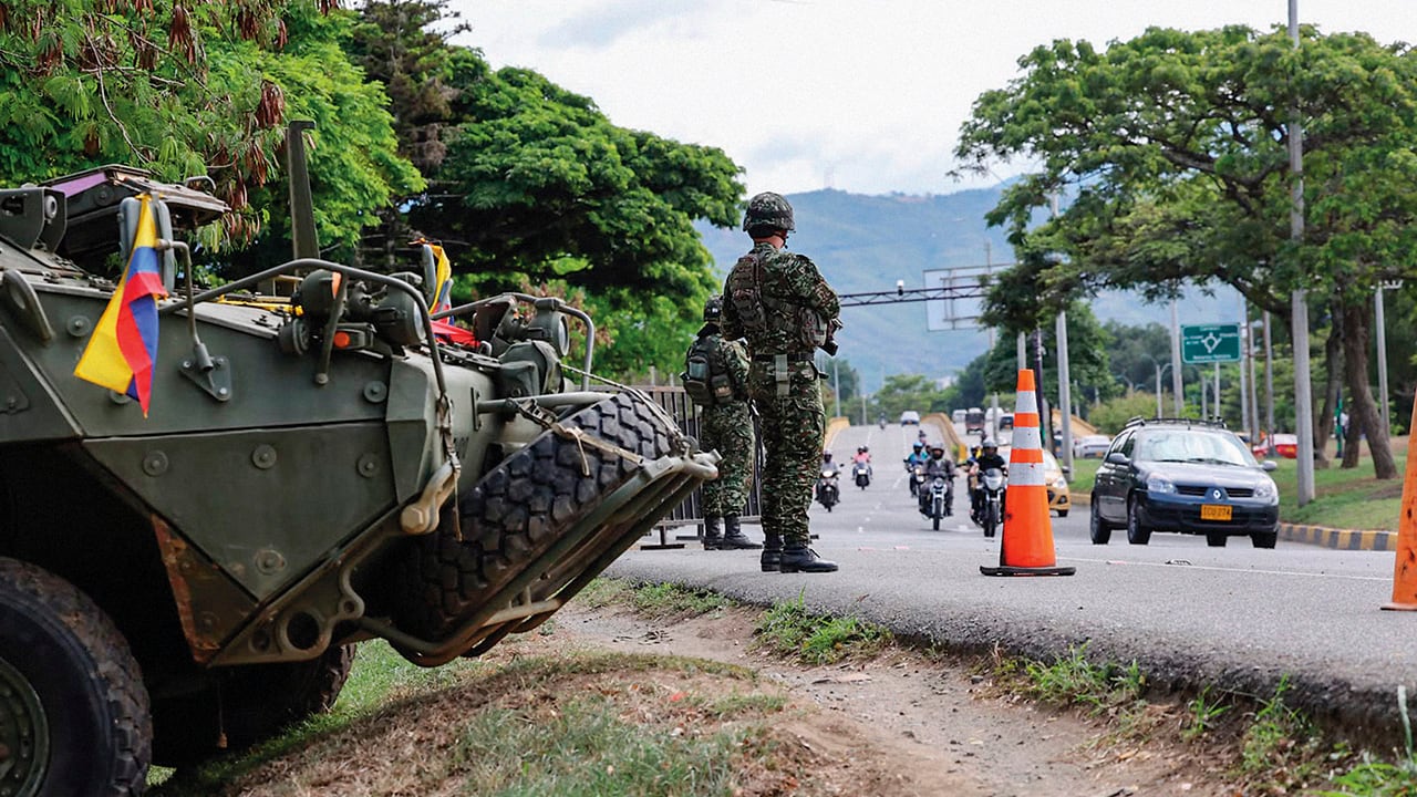 La Tercera Brigada del Ejército Nacional tiene en territorio un componente de vehículos blindados de combate LAV III en Cali.