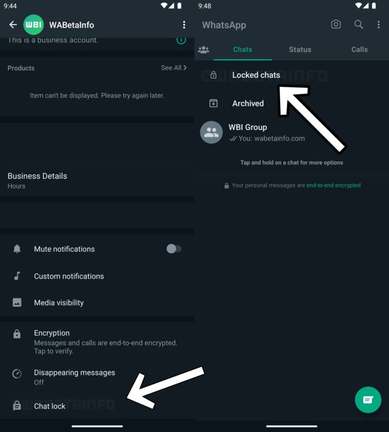 WhatsApp lanza dejará guardar los Chats Bloqueados.