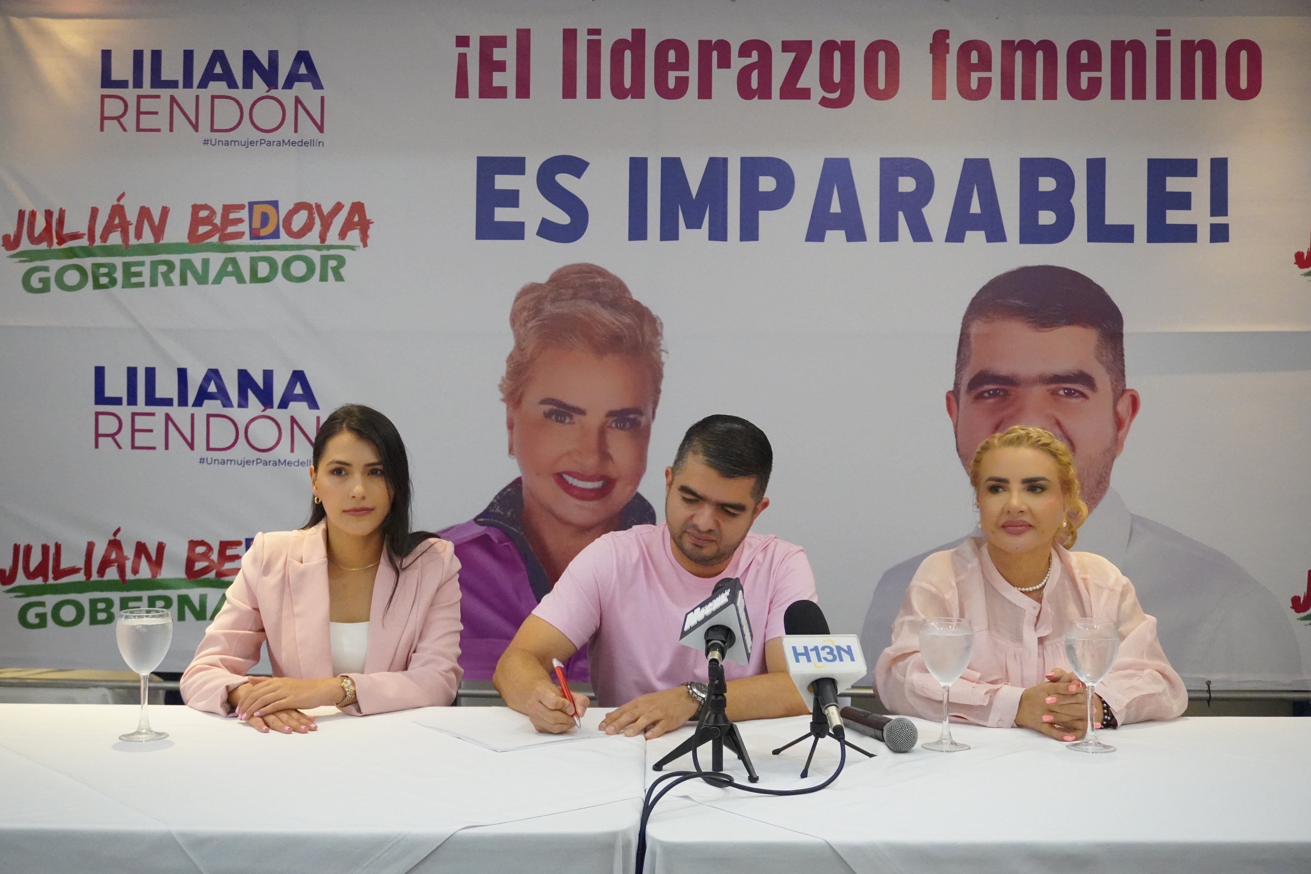 El anuncio de esta alianza envía un mensaje claro y contundente: “es el momento de unir fuerzas, de trabajar juntos por una Antioquia más justa, equitativa y próspera. Con presencia en las nueve subregiones y en los 125 municipios de Antioquia, esta alianza promete ser imparable, al igual que el liderazgo femenino que representa Liliana Rendón y en el que cree firmemente Julián Bedoya”