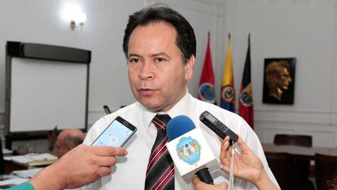 William Villamizar Laguado, actual jefe de la administración departamental.