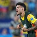 Lucho vivió el emotivo momento durante la entrevista.