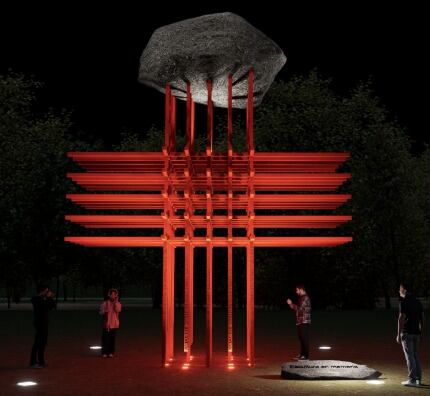 Umbral. Vista Nocturna frontal