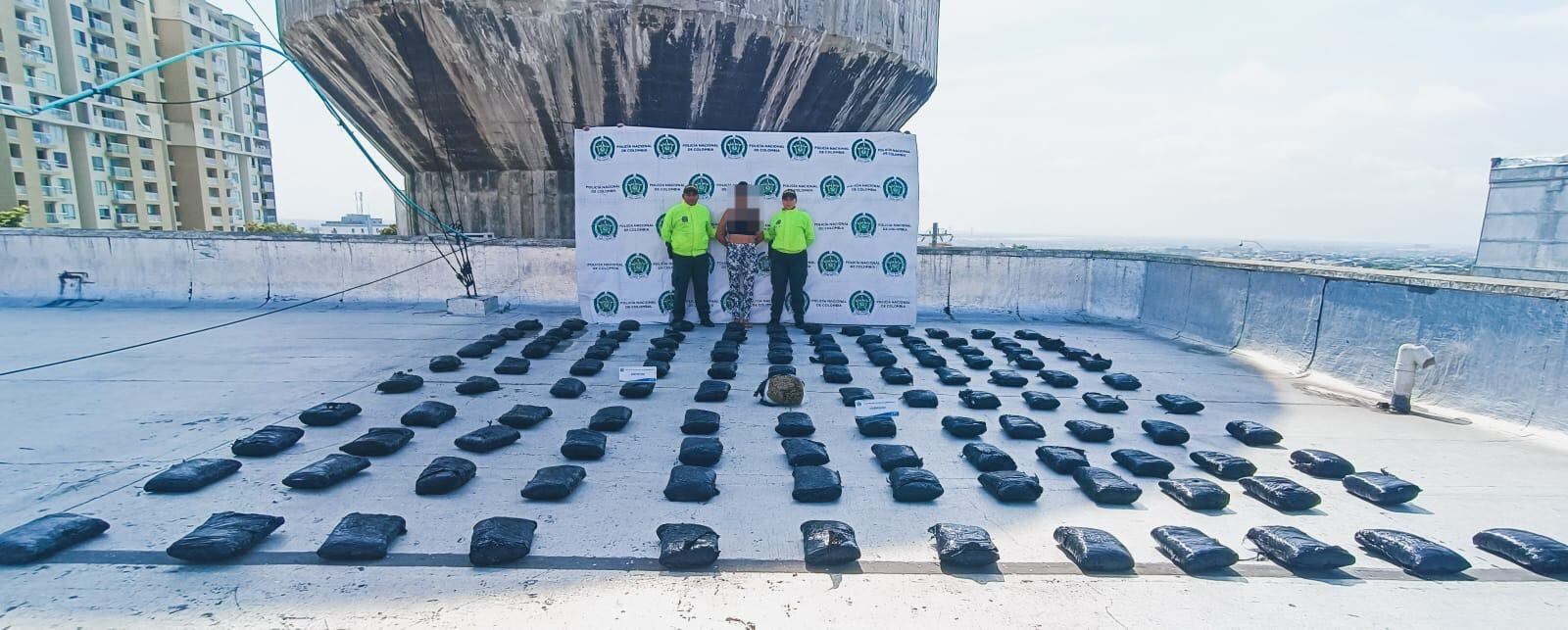 Incautación de marihuana en Barranquilla