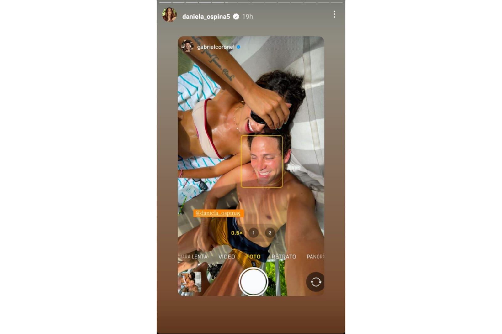 Daniela Ospina y Gabriel Coronel.