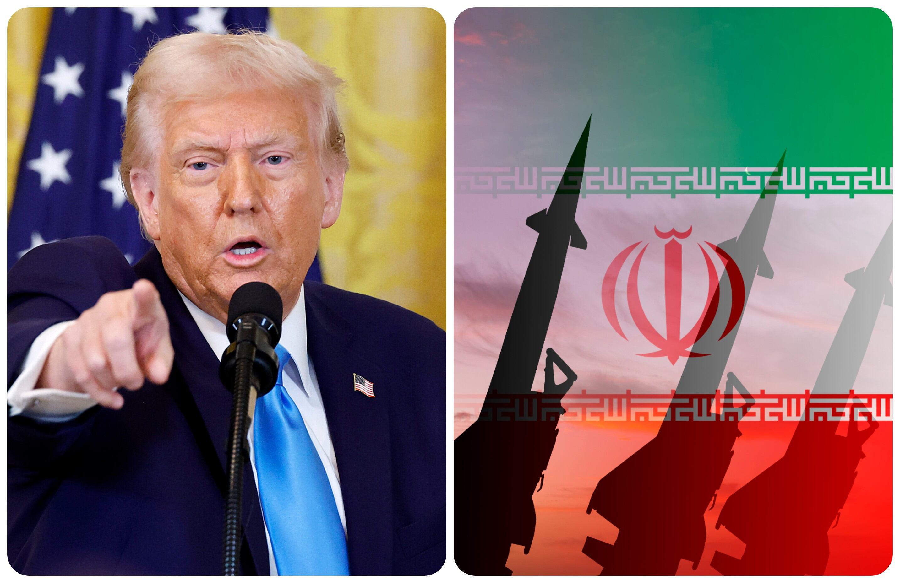 Donald Trump habló de la posibilidad de negociar con el régimen iraní