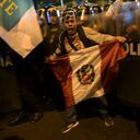 Las manifestaciones continúan a esta hora en el centro de Lima