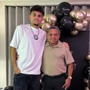 Luis Díaz celebró un año más de vida de su papá Luis Manuel Díaz, en una fiesta por su cumpleaños.