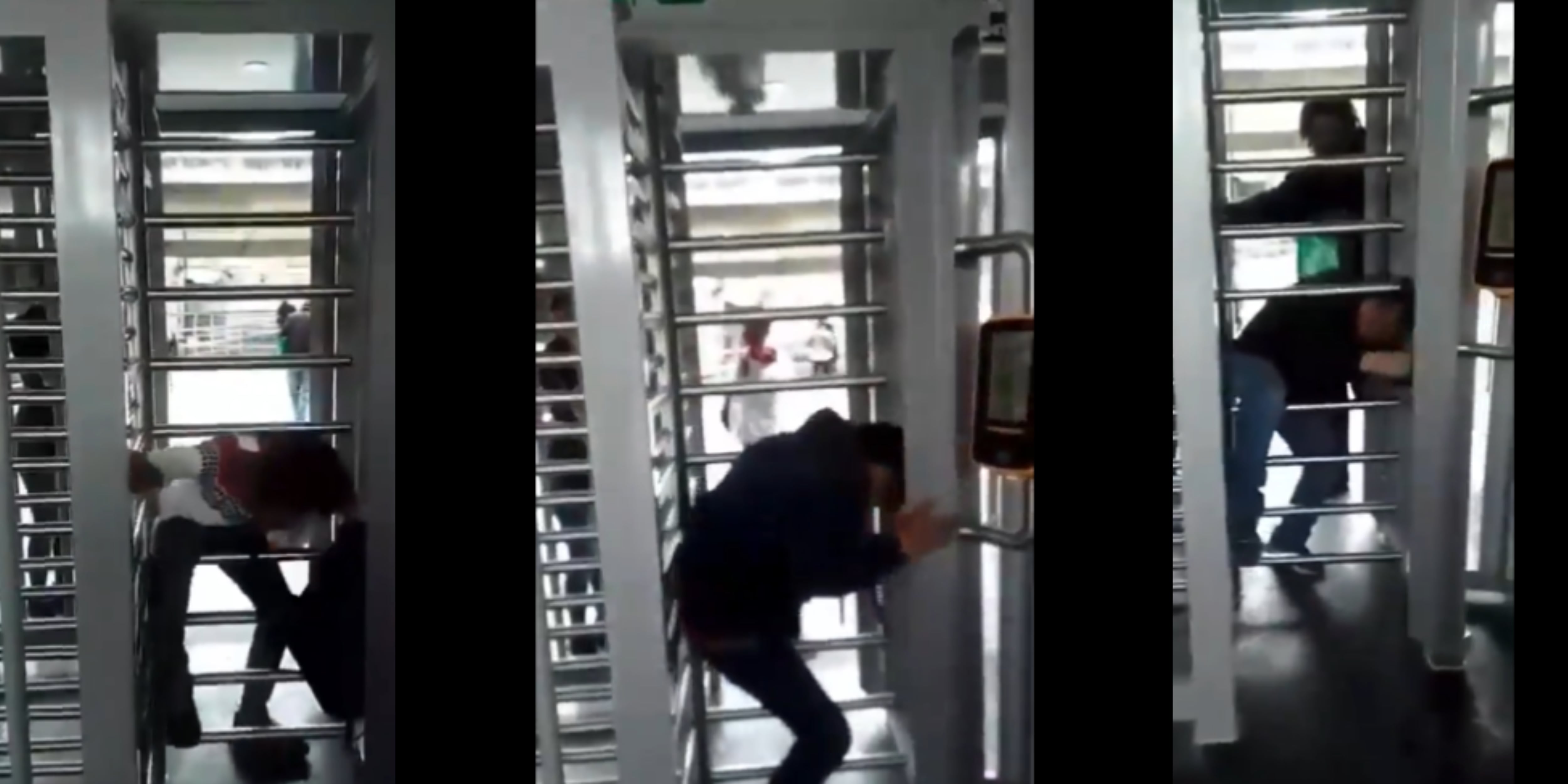 Colados en TransMilenio