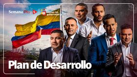 Ocho gobernadores del país, hablaron del avance de los planes de desarrollo que pretenden llevar a cabo durante su mandato.