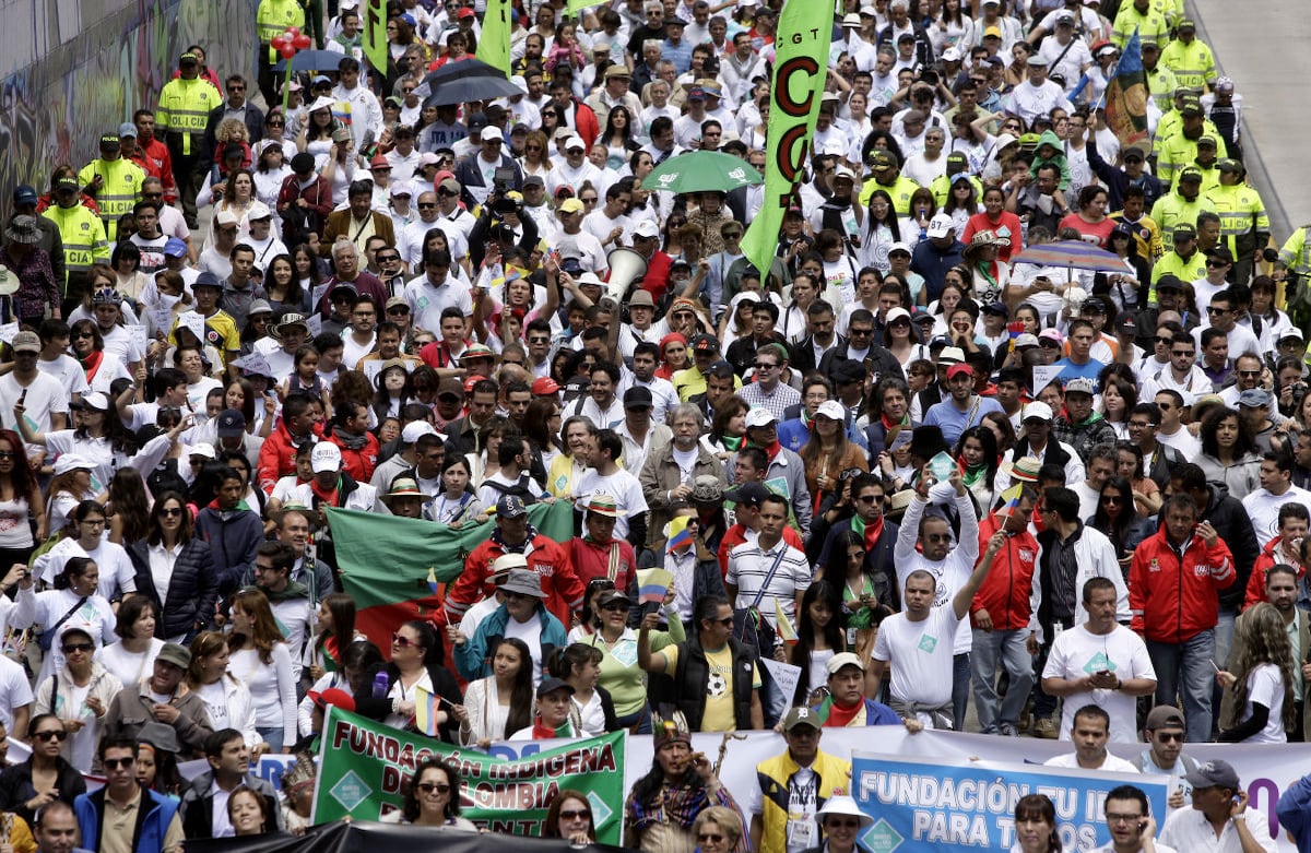 Imágenes de la ciudad de Bogotá.