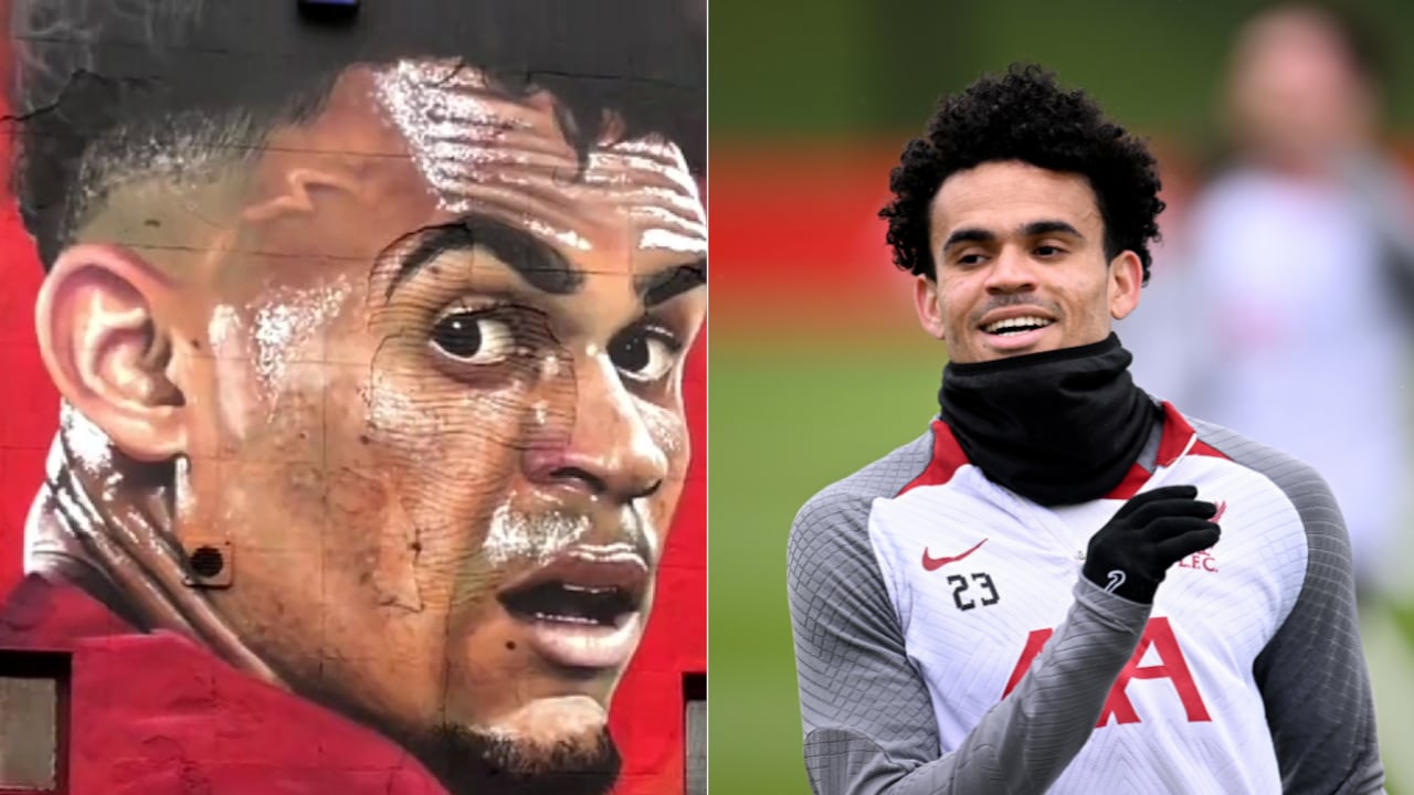 Mural en honor a Luis Díaz