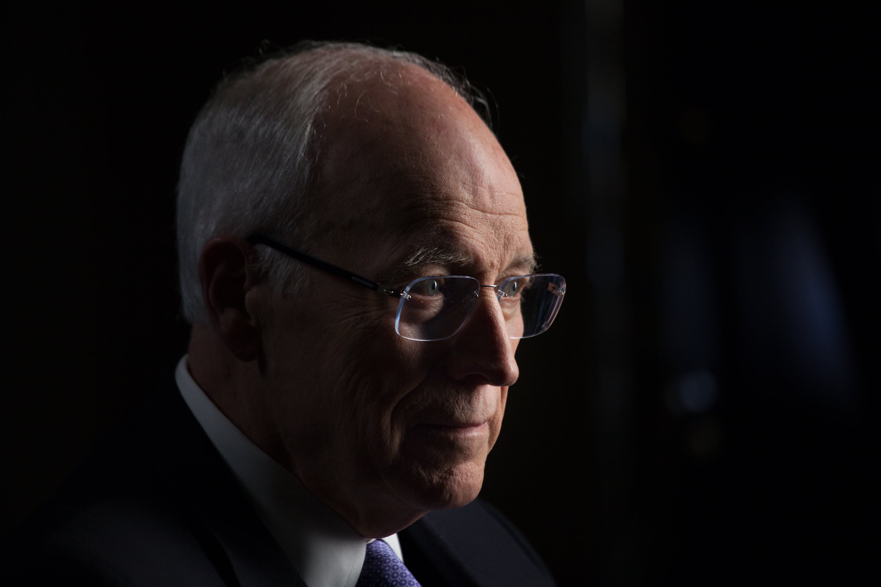 Dick Cheney, exvicepresidente de Estados Unidos, siendo entrevistado en 2011.