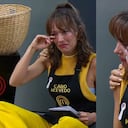 Carolina Acevedo rompe en llanto tras haberse quedado más tiempo en la despensa.