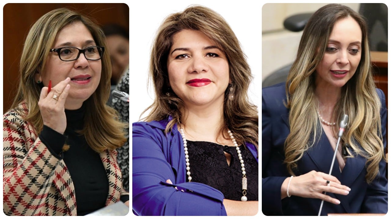 Norma Hurtado, Lorena Ríos, Ana Paola Agudelo.