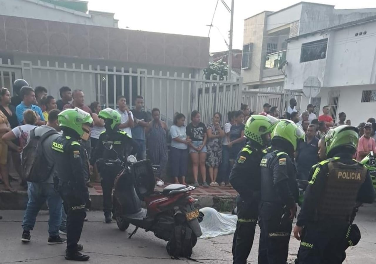 Mujer asesinada en el sur de Barranquilla.