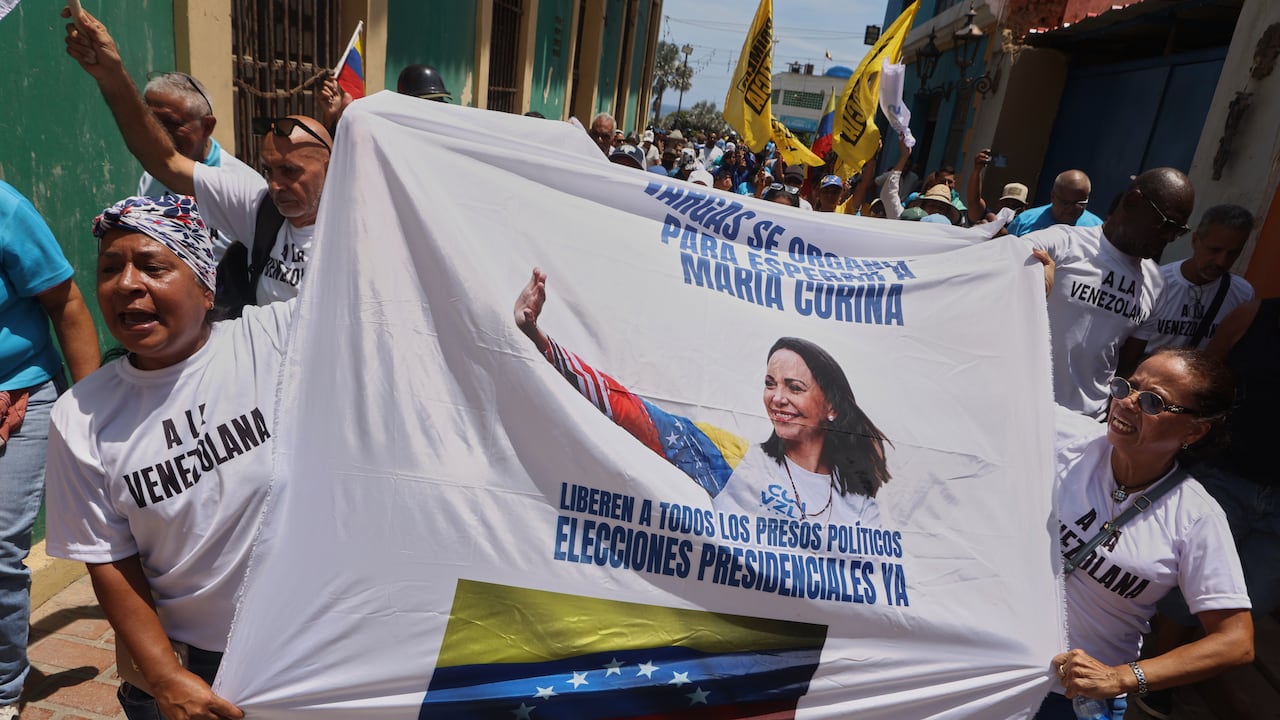 María Corina Machado asegura que la fecha de elección será la de su liberación