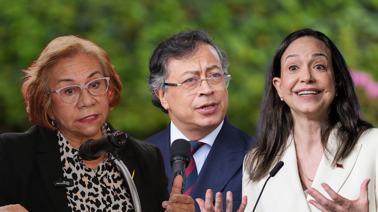 Canciller Rosa Villavicencio Gustavo Petro Maira Corina Machado