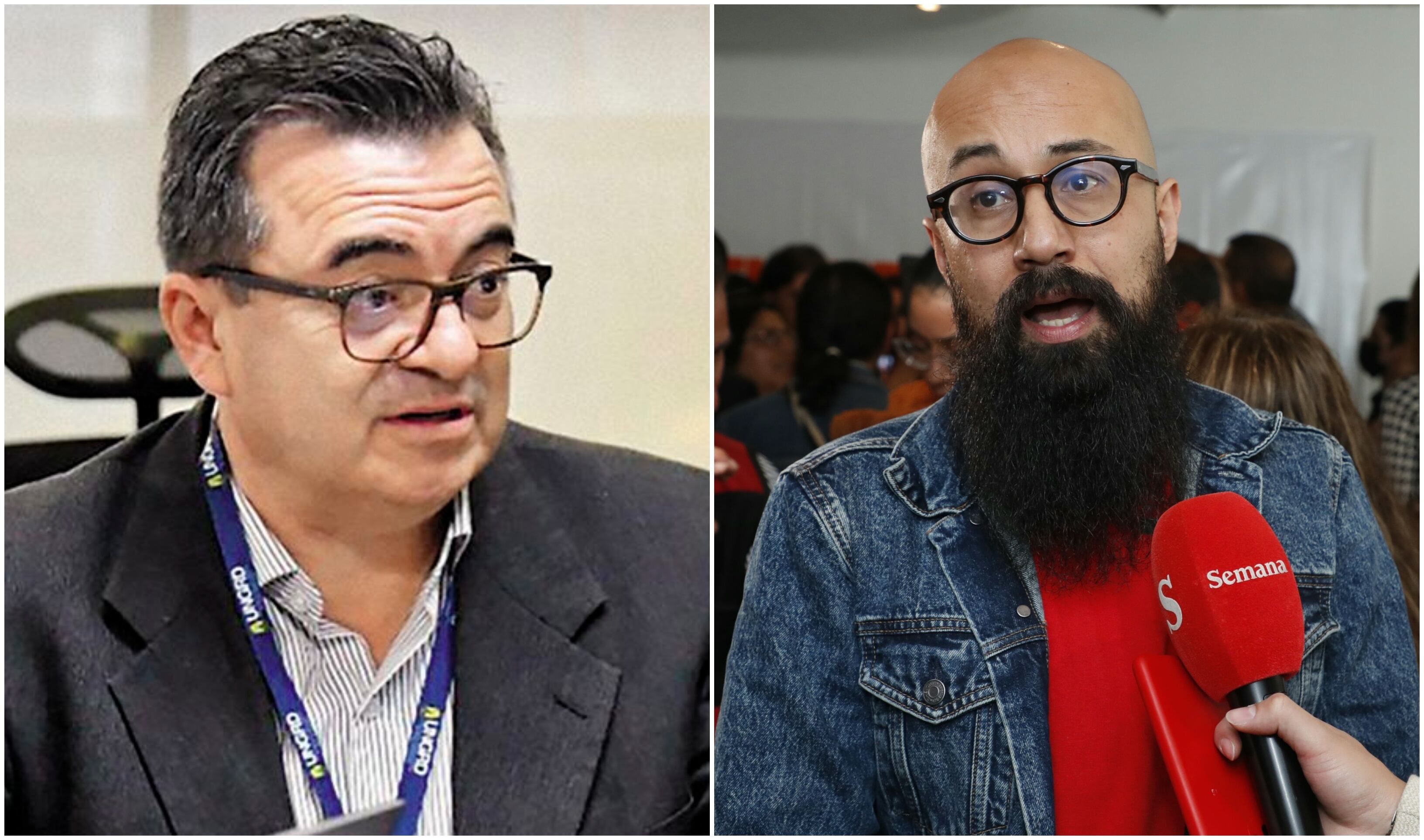 Olmedo López y Carlos Carrillo