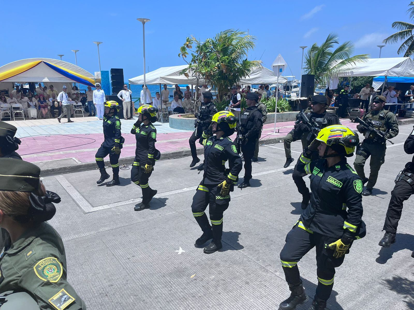 Desfile 20 de julio en San Andres