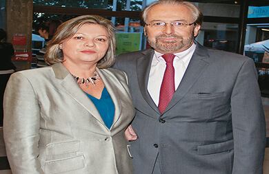 Pilar Gaitán y Santiago Pombo.