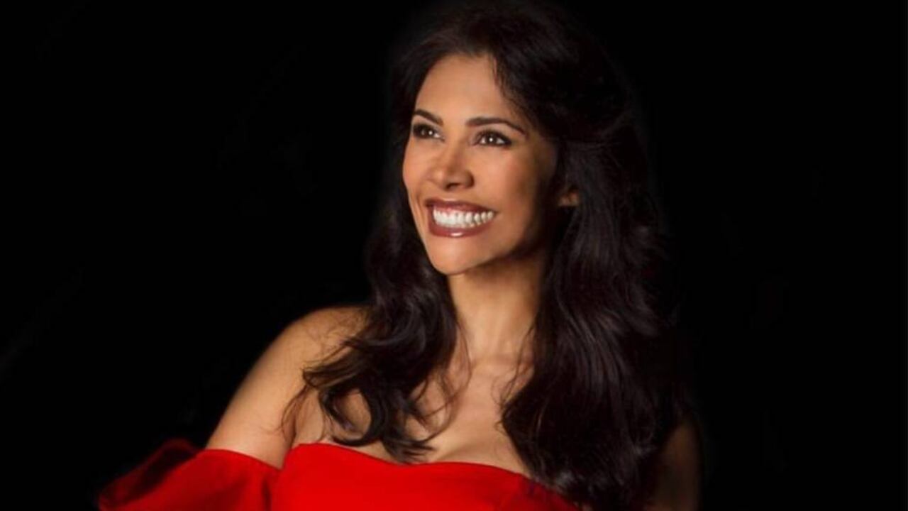 Martha Isabel Bolaños, actriz colombiana, fue agredida y acosada por un conductor. Foto: tomada de su cuenta de Facebook.