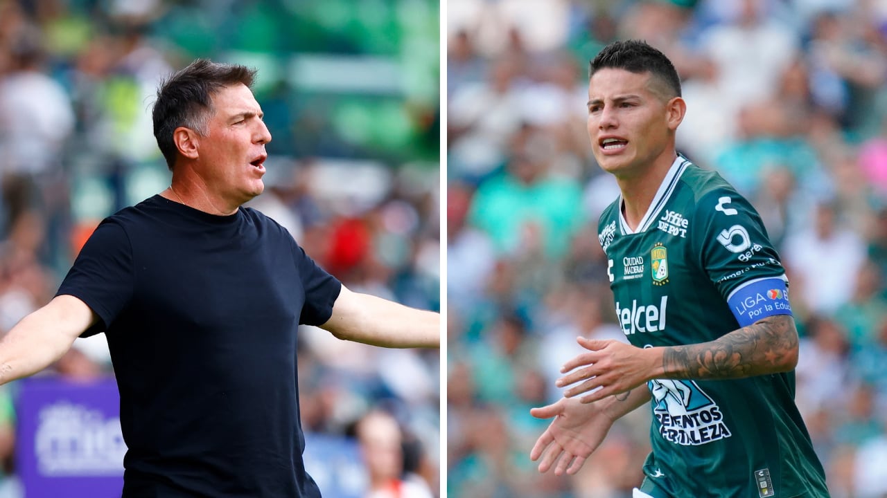 Eduardo Berizzo y James Rodríguez, nombres importantes en Club León.