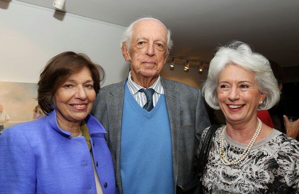 María Cristina de la Torre, Ramón de la Torre y Mariana de Rivera.  