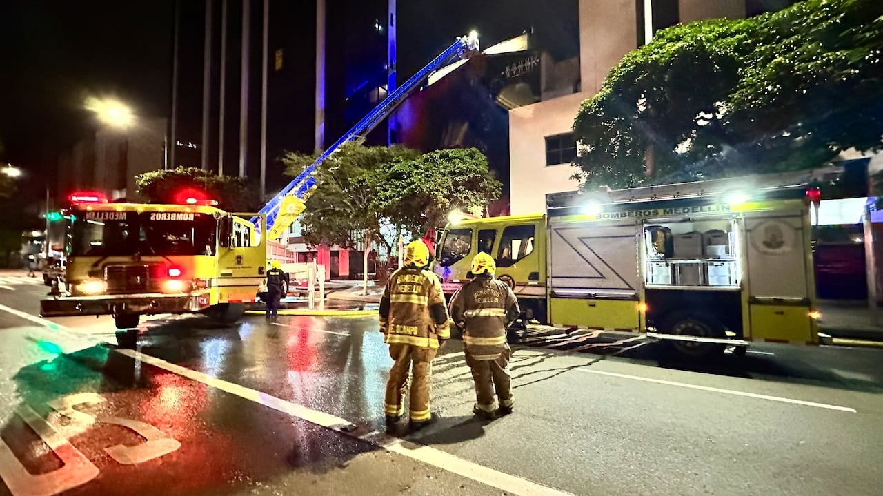 Incendio Clínica Fundadores de Medellín.