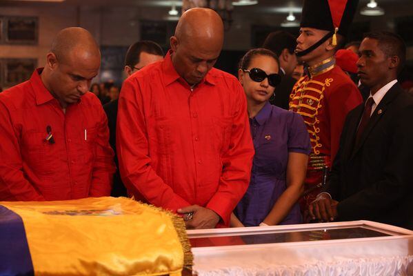 Michel Joseph Martelly, presidente de Haití.