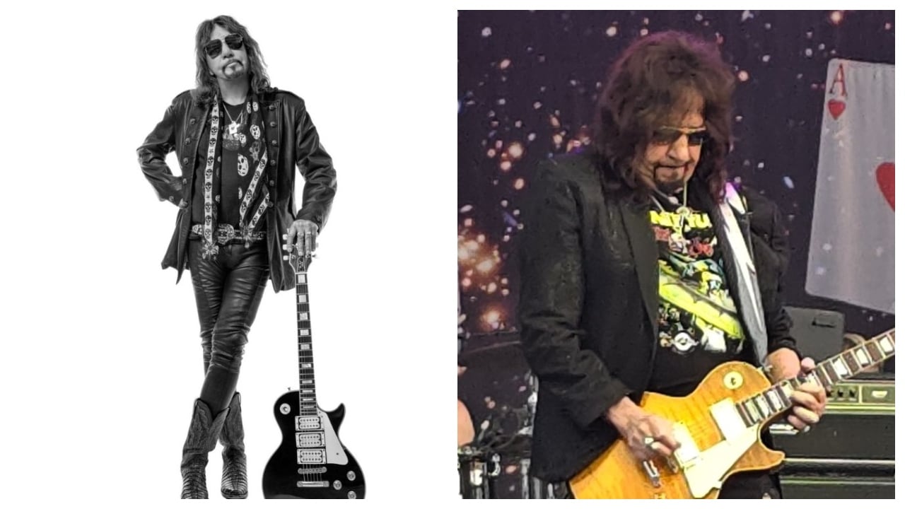 Él era Ace Frehley, guitarrista de Kiss. Esta fue su última publicación.