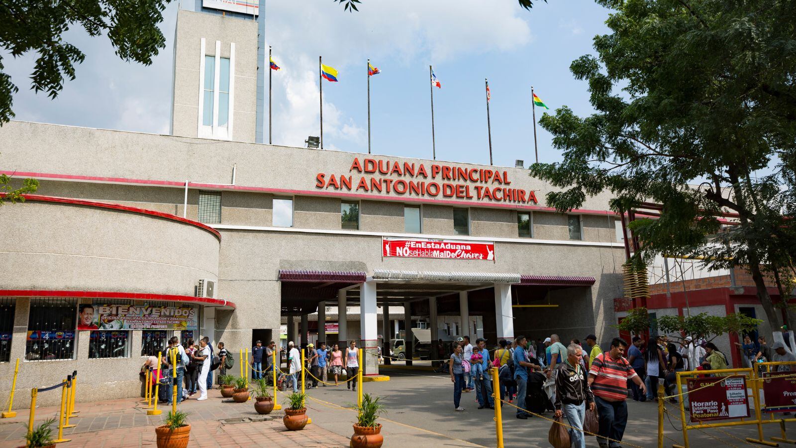 En la aduana de San Antonio del Táchira se espera que paulatinamente se reactiven las dinámicas de exportación e importación.