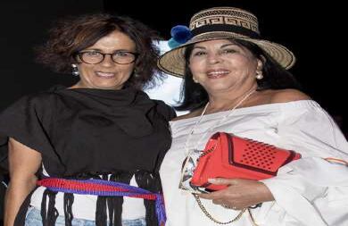 Adriana Santacruz y Aura María Hernández.