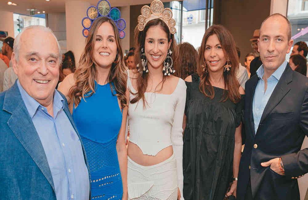 Andrés Echavarría, Giovanna Campagna, Clo-clo Echavarría, Chiqui Echavarría y Andrés White.