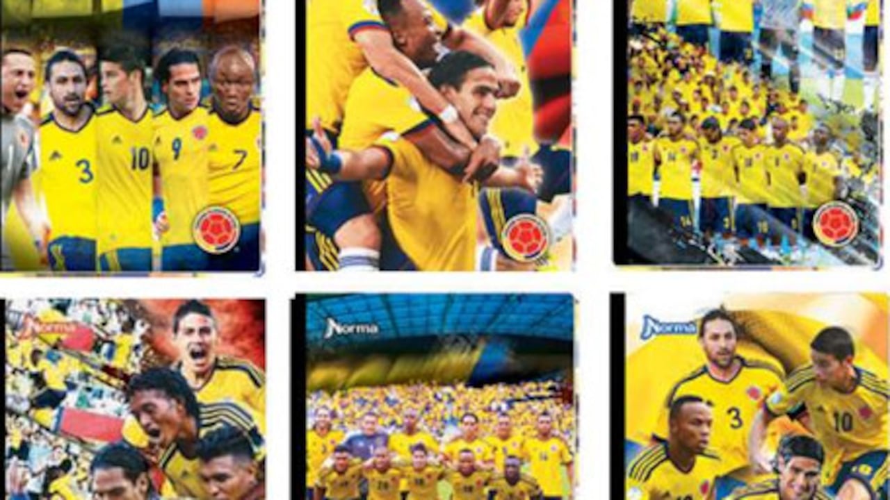 La selección Colombia y sus jugadores serán protagonistas de los diseños de los cuadernos de esta temporada.