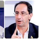 El presidente de la República, Gustavo Petro, y el vicepresidente electo, José Manuel Restrepo.