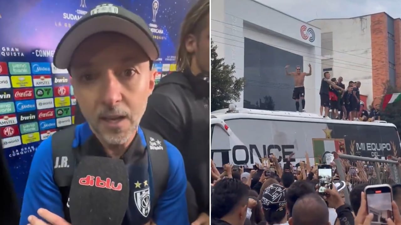 Javier Rabanal habló sobre los festejos desmesurados del Once Caldas antes del partido