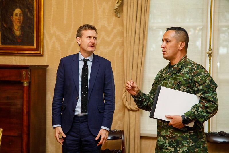 Presidente Gustavo Petro reunión embajadores