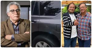 Augusto Rodríguez, la camioneta de Juan Fernando Petro, Gustavo Petro y su hermano.