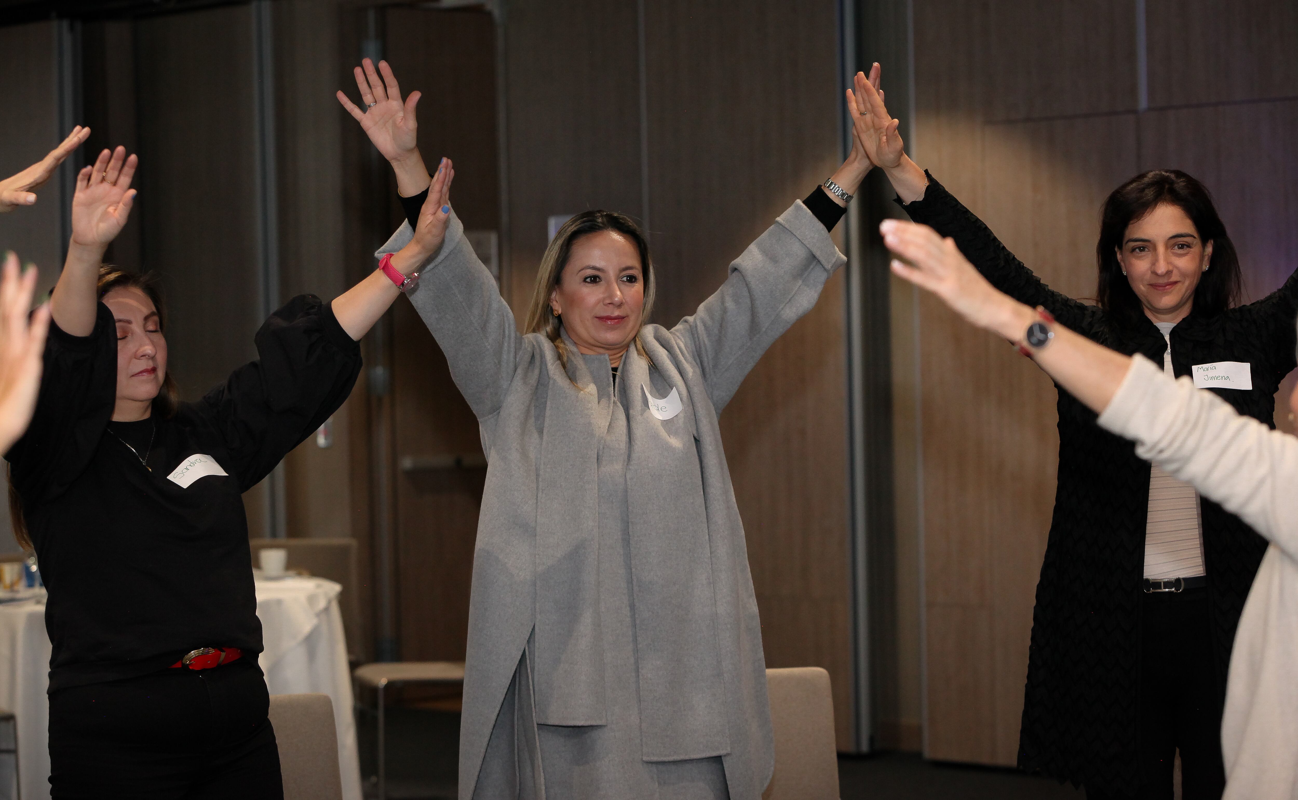 Por medio de diferentes ejercicios, las empresarias profundizaron más sobre las habilidades asociadas al lenguaje corporal.