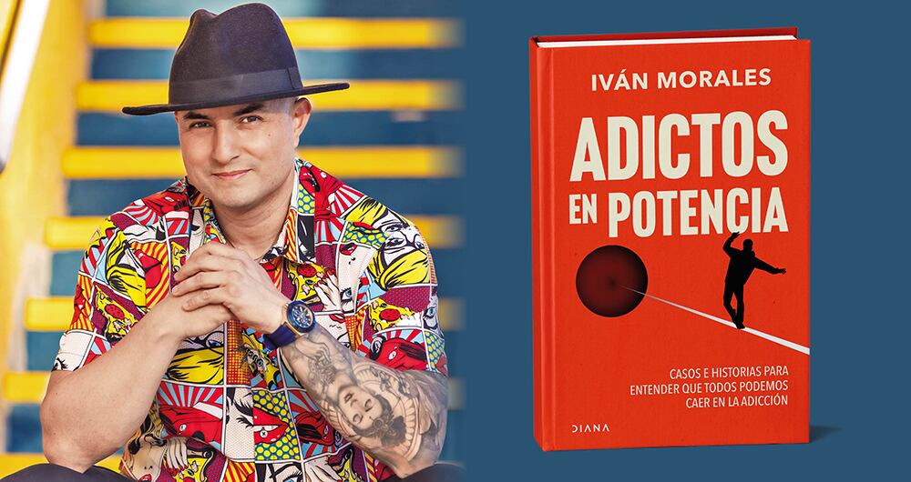 En el libro, Iván Morales comparte sus reflexiones sobre los distintos tipos de adicciones que observa en sus pacientes.