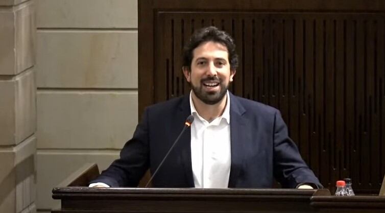Diego Guevara, ministro de Hacienda, en su estrene en el Congreso