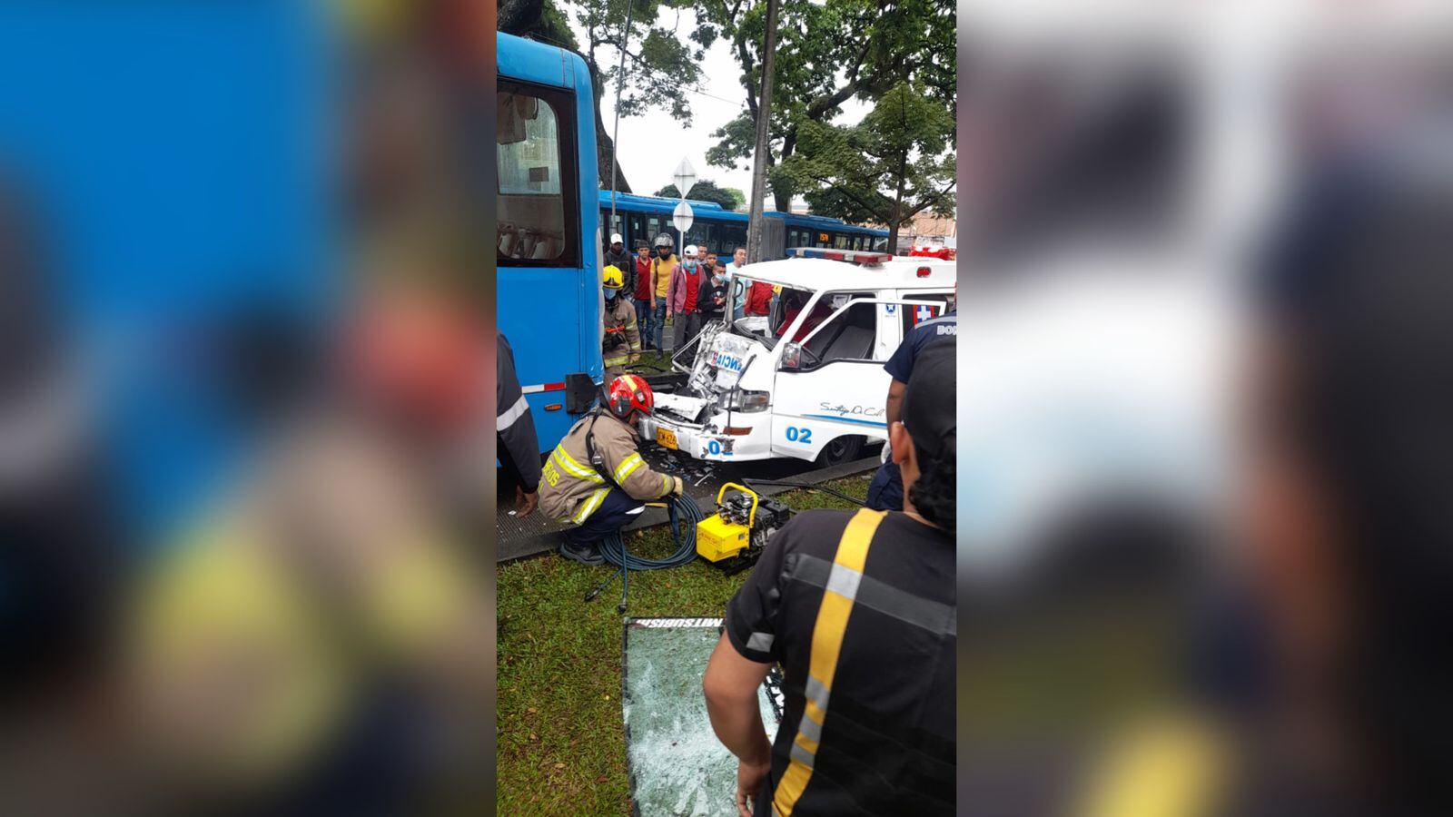 El choque no dejó víctimas fatales.