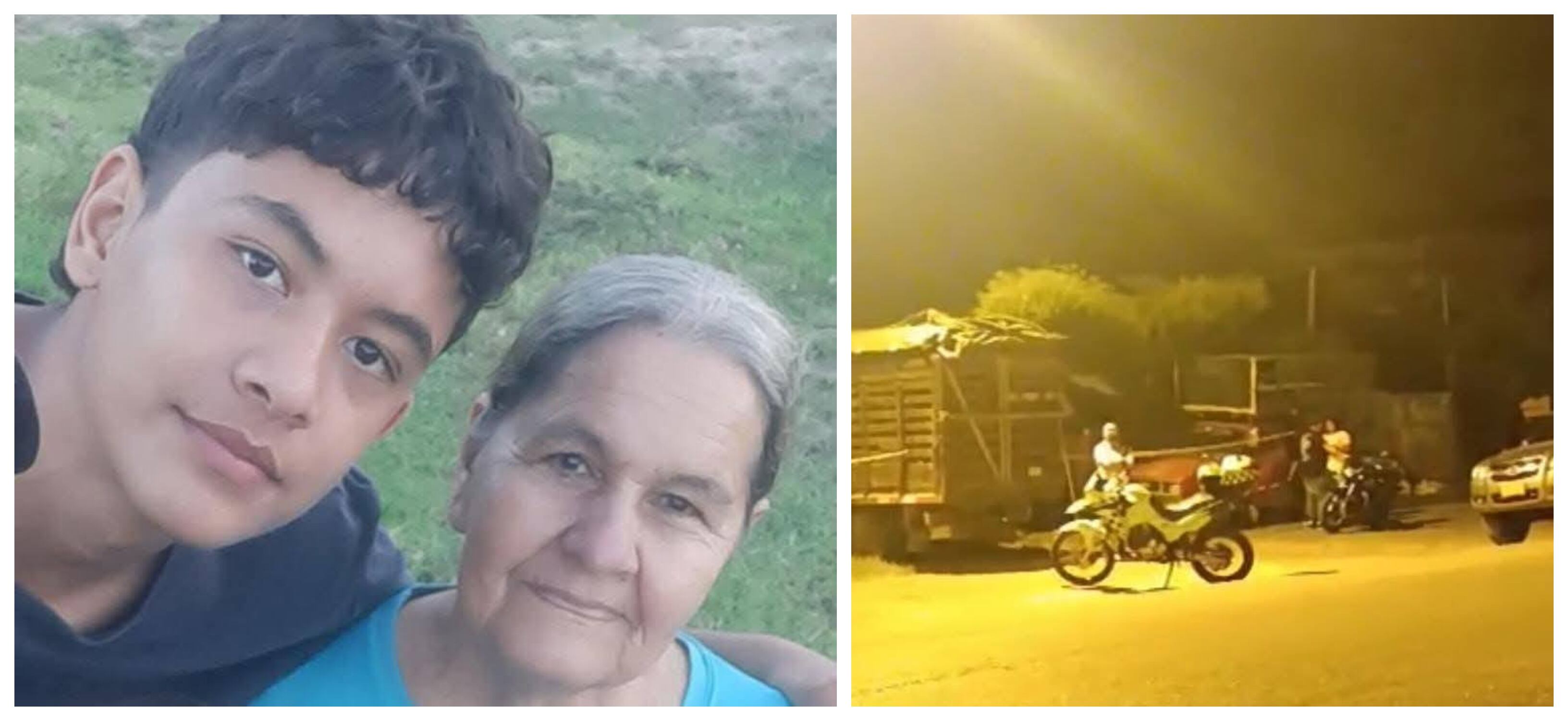 Leonor Vera Bohórquez y su nieto, de 16 años, fueron asesinados en Zarzal, Valle.