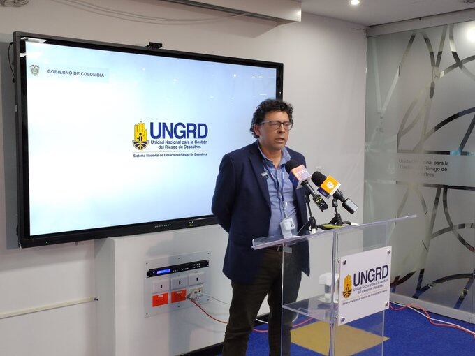 Javier Pava, director de la Unidad de Gestión de Riesgo