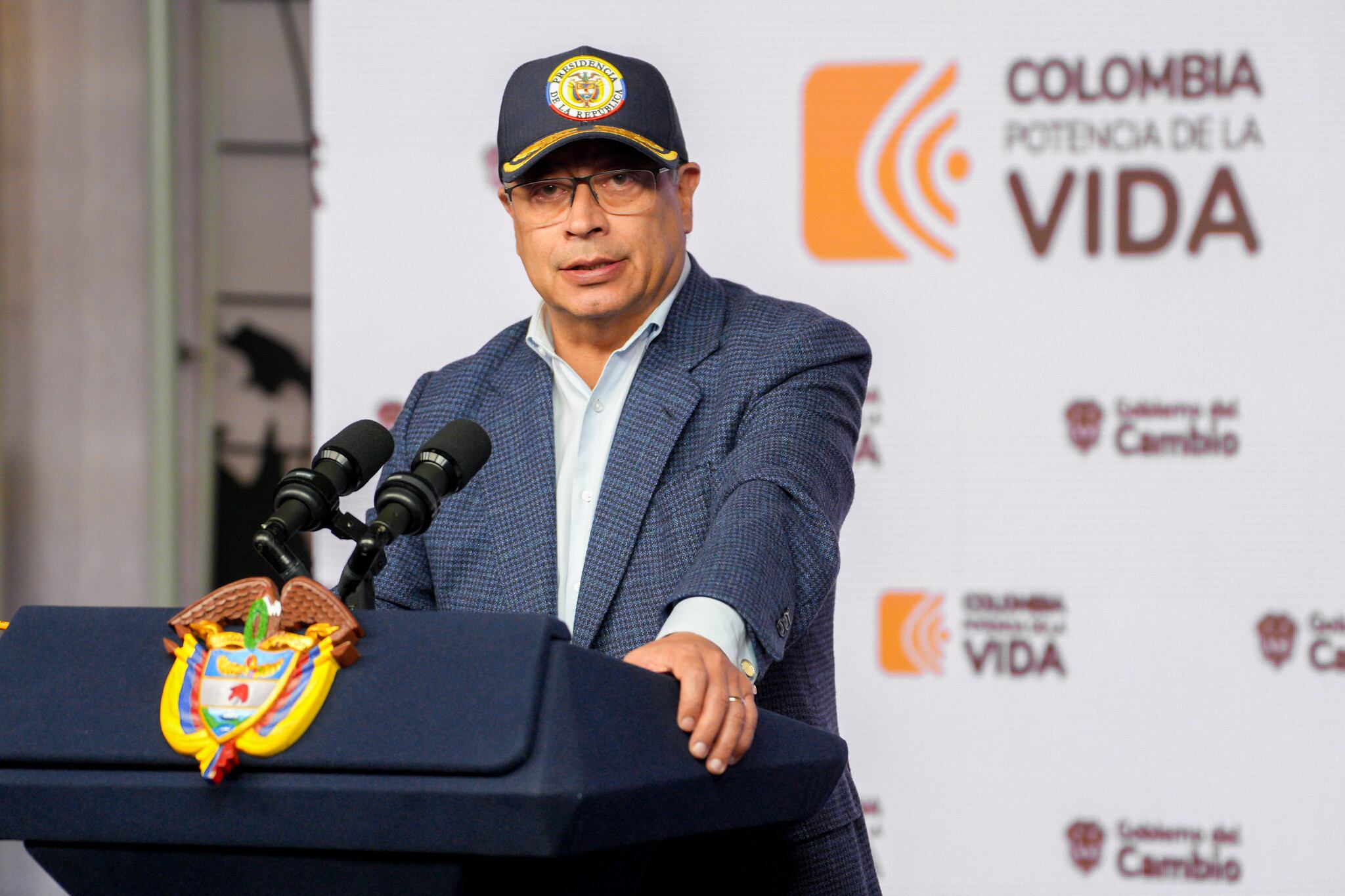 El presidente de la República, Gustavo Petro Urrego.