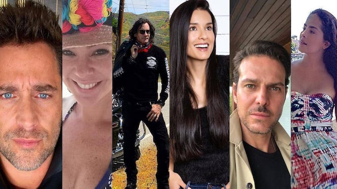Los actores de Pasión de gavilanes. 