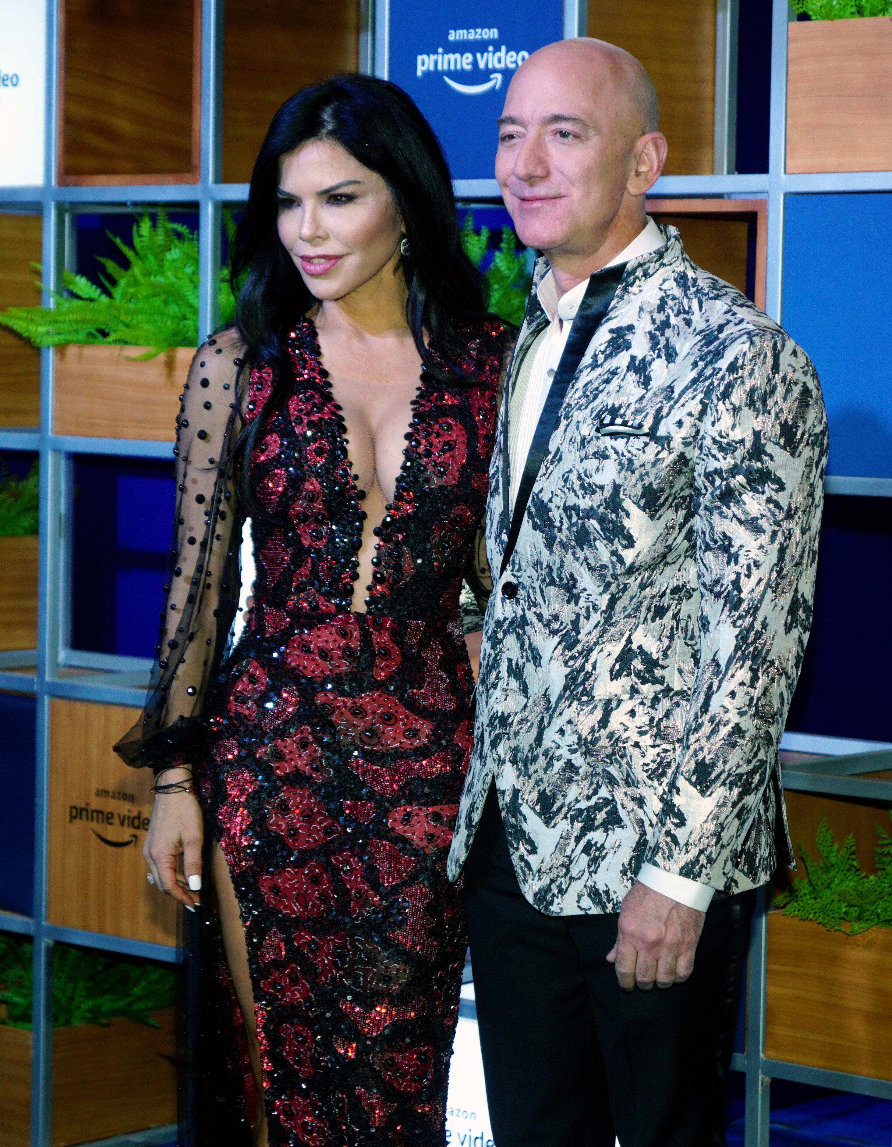 Jeff bezos y su novia