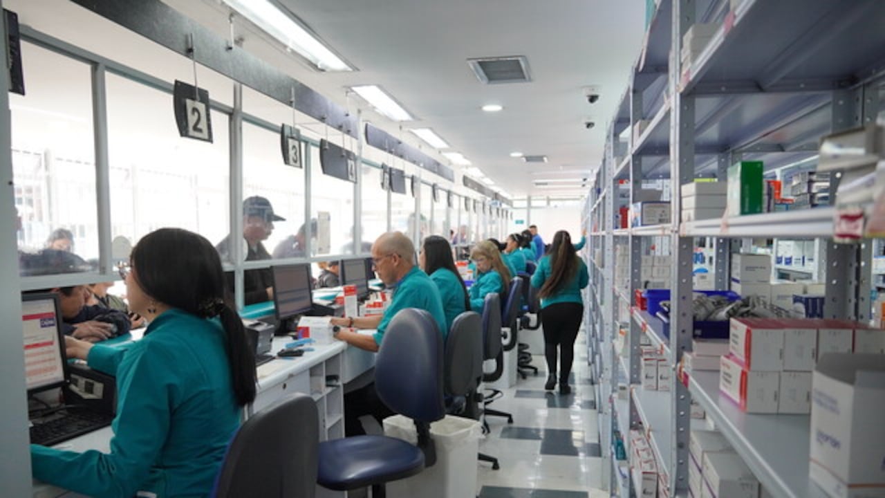 Supersalud realiza inspección en dispensario de Cafam en Bogotá. Fotografías cortesía de la Superintendencia Nacional de Salud.