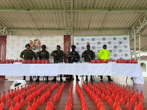 Tropas del Ejército ubicaron un depósito ilegal de la Segunda Marquetalia en el municipio de Argelia, Cauca.